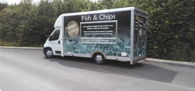 Fish & Chip Van Vehicle Wrap
